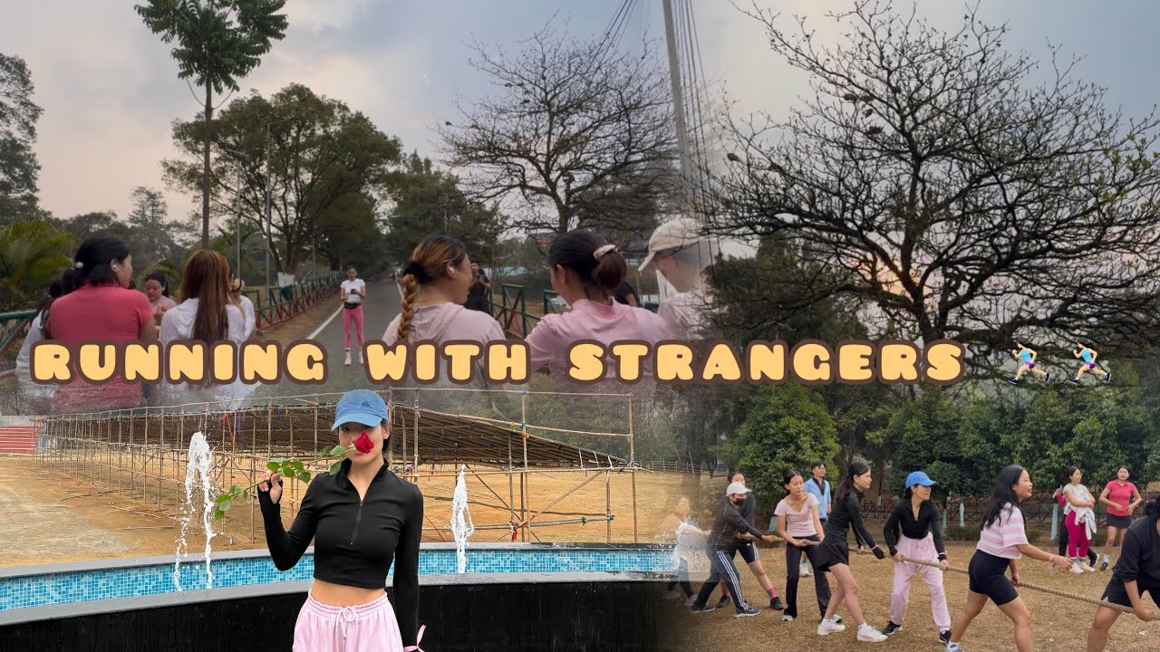 Morning Run Vlog | Running 8 KM With Strangers 🌄