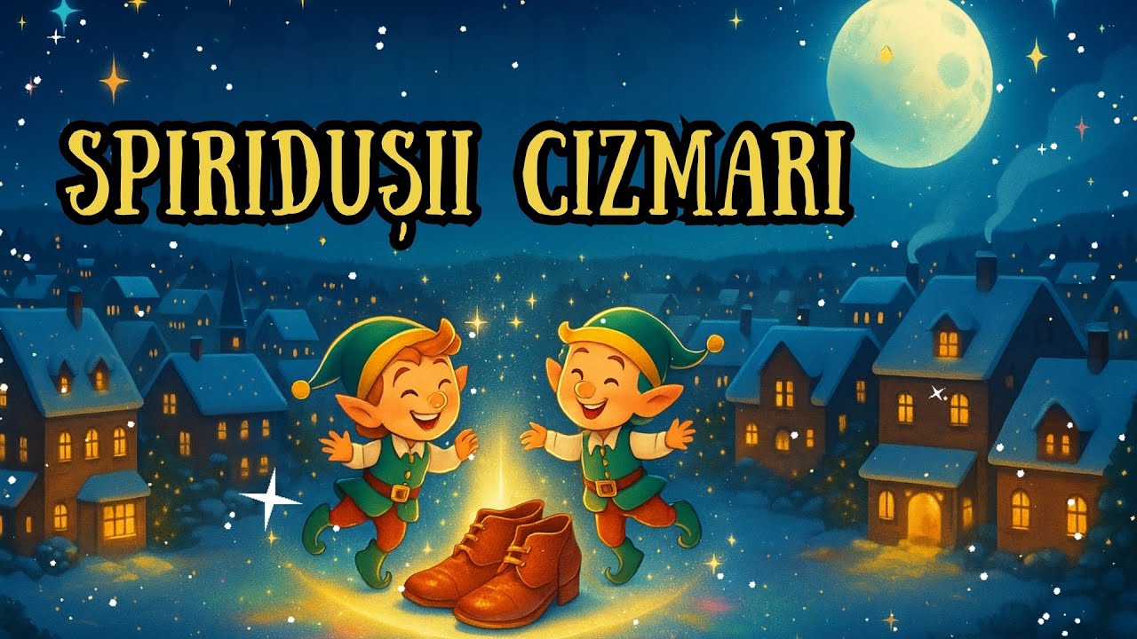 SPIRIDUSII CIZMARI - Povestea Recunostintei si a MAGIEI BINELUI - POVESTI DE FRATII GRIMM