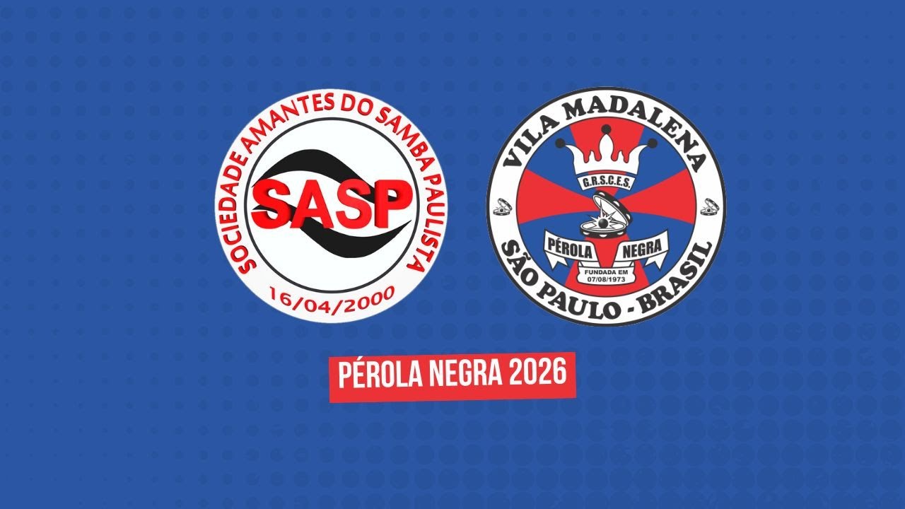 SASP Carnaval 2026 | Ouça o samba-enredo da Pérola Negra