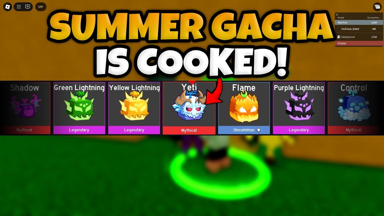 My New Blox Fruits Gacha Luck is Broken!
