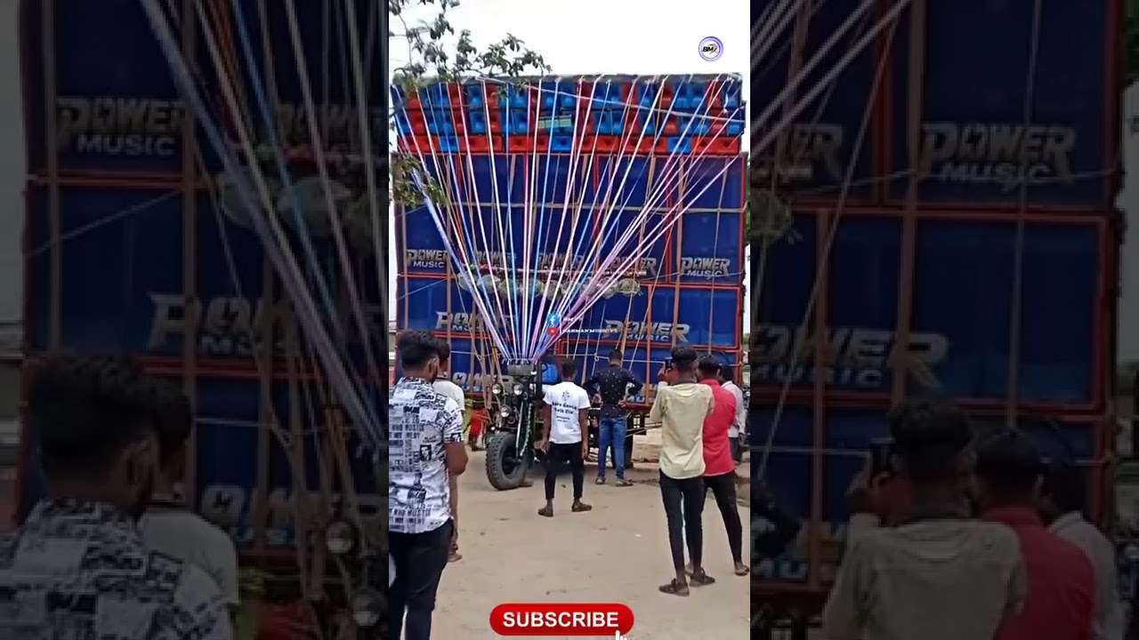 Power Music old Setup 10 bass 9 mit Odisha bhadrak Box Competition #Shorts video @BARMANMUSICYT