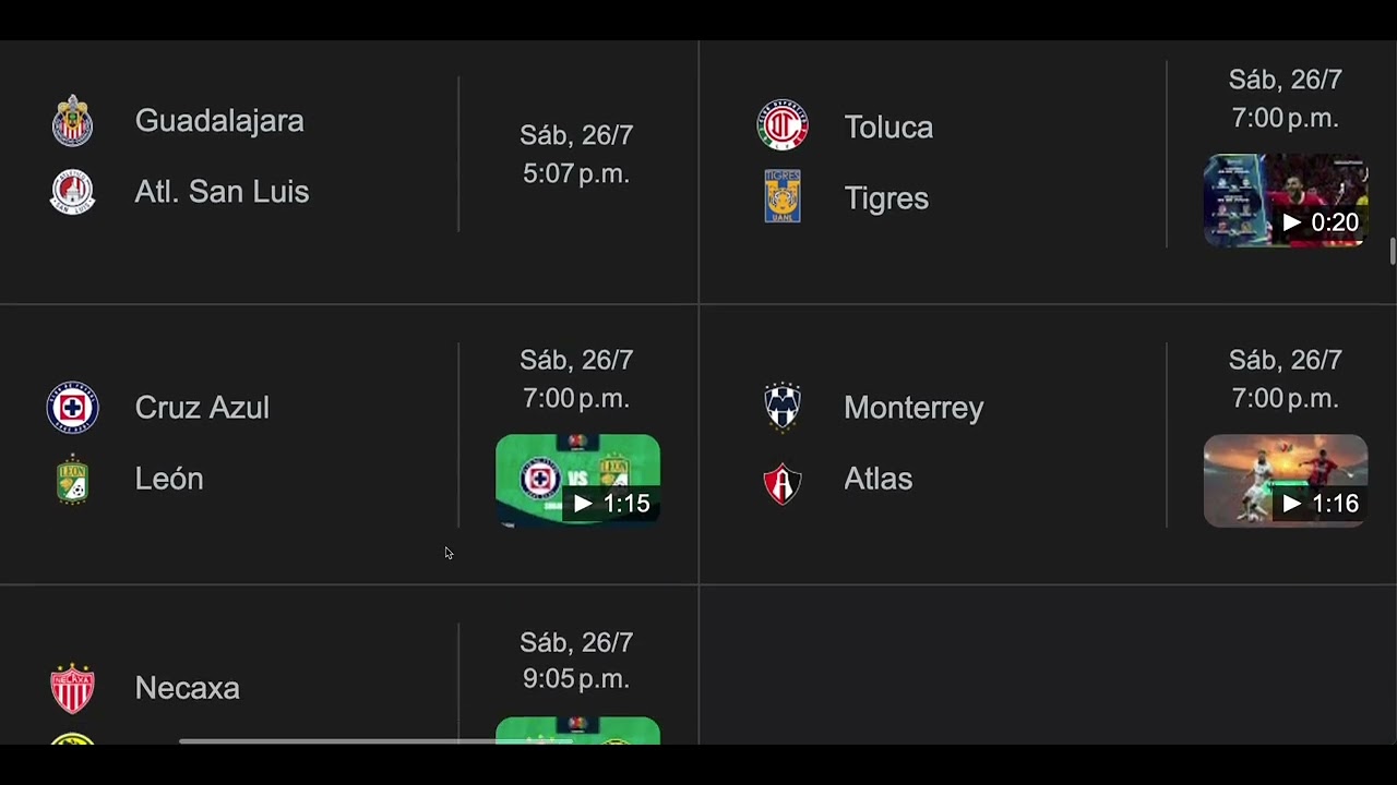 Liga MX: Jornada 3 Apertura 2025 - Predicciones