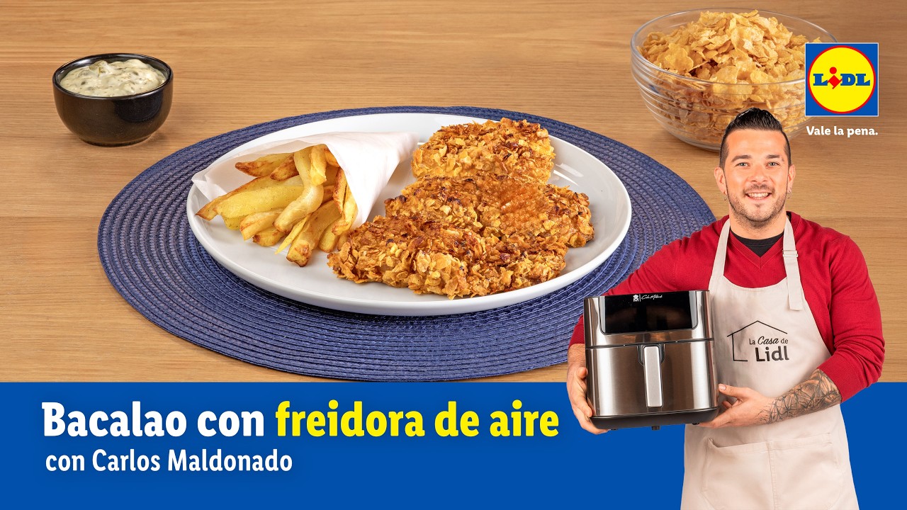 Receta de bacalao crujiente 😋🐟 | Recetas con pescado | Lidl España