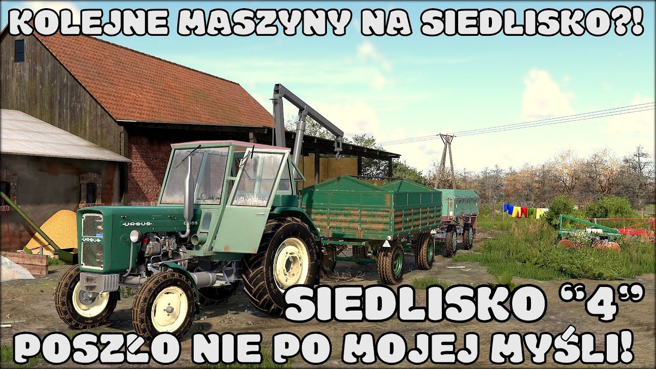 CZY KUPIŁEM KOLEJNE MASZYNY?! | Poszło nie po mojej myśli! | SIEDLISKO 