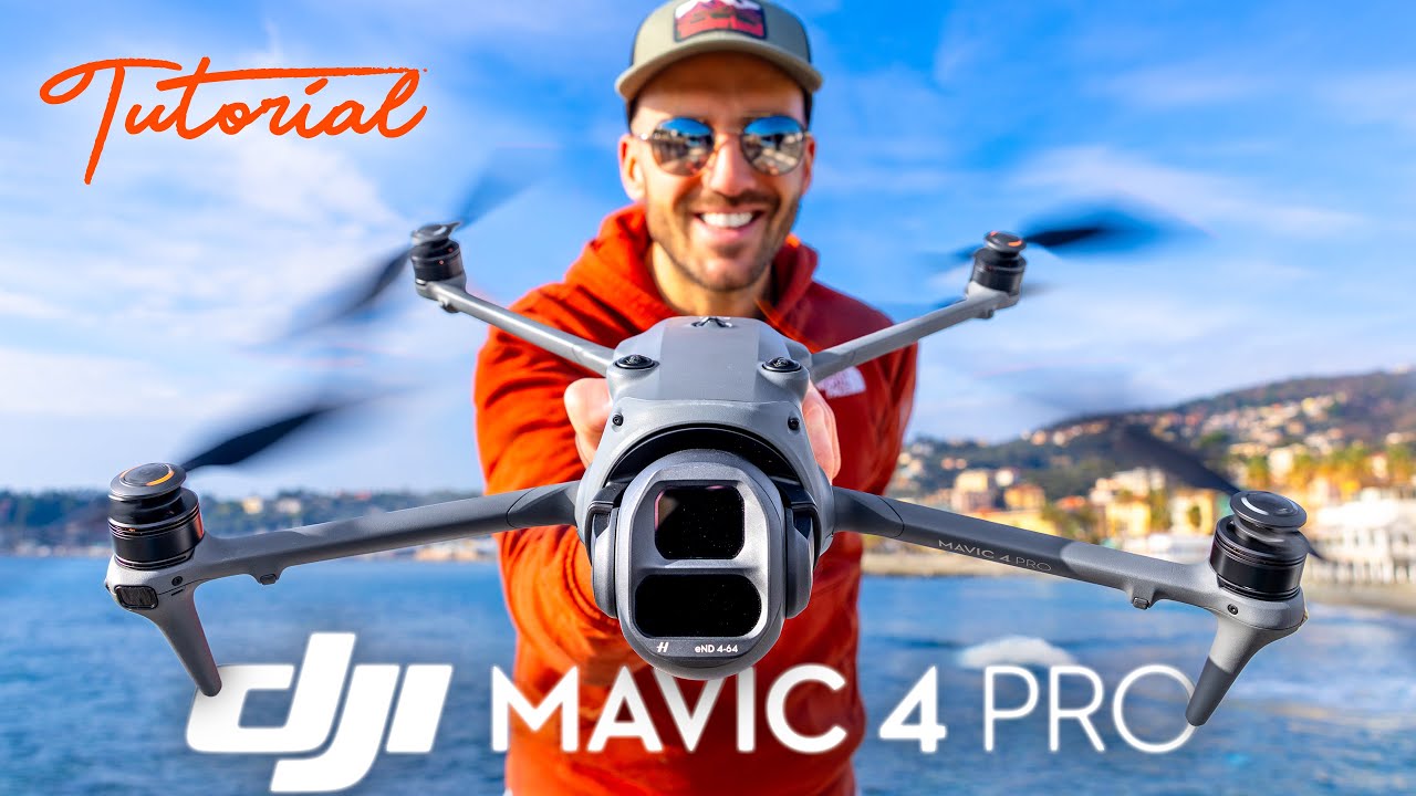 DJI MAVIC 4 PRO, evoluzione aerea - TUTORIAL COMPLETO (anche delle funzioni nascoste)
