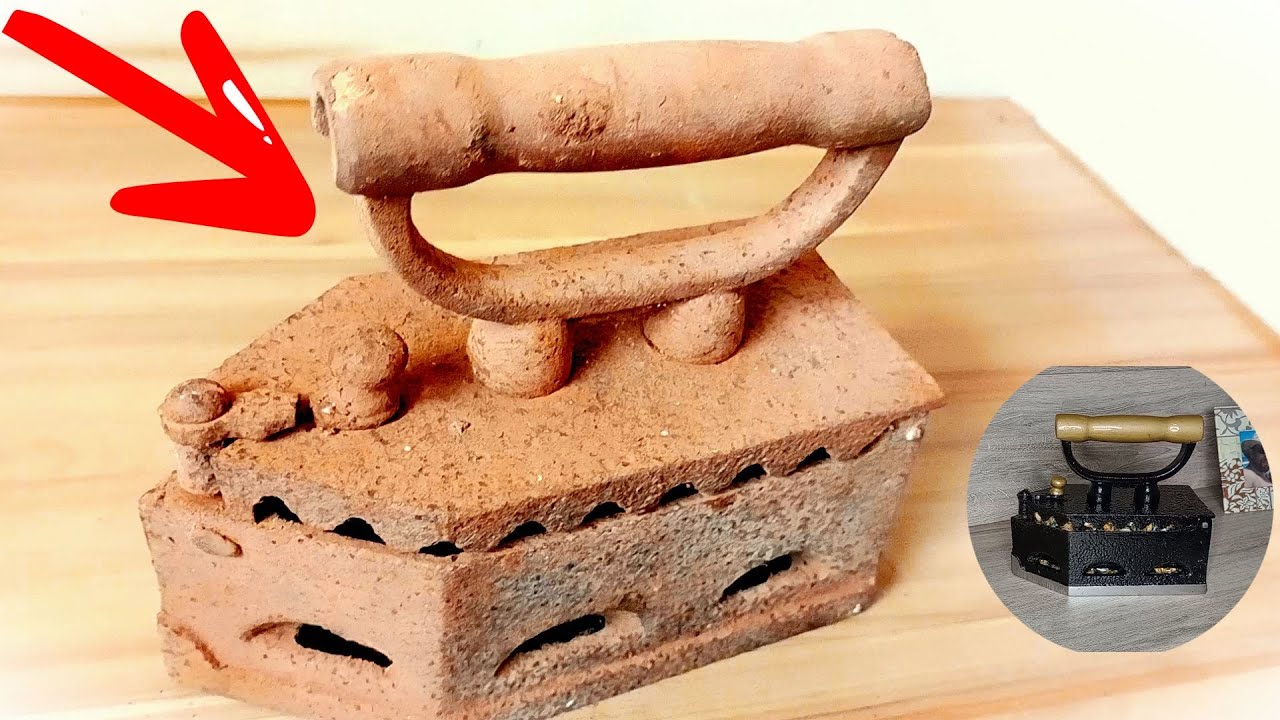 ВОССТАНОВЛЕНИЕ Старого ржавого утюга для одежды