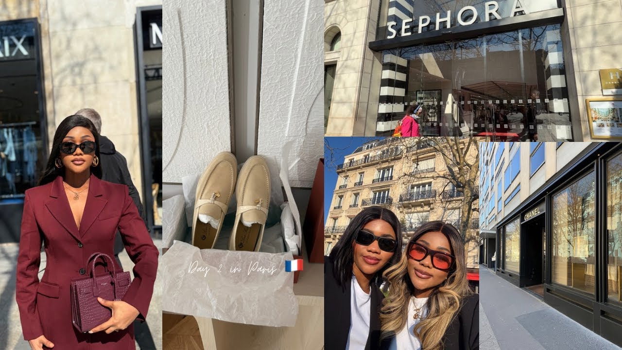 Travel Vlog: Paris Day 2/ First Kayali Unboxing/ Sephora Run & Serving Looks in the City 🇫🇷✨💄