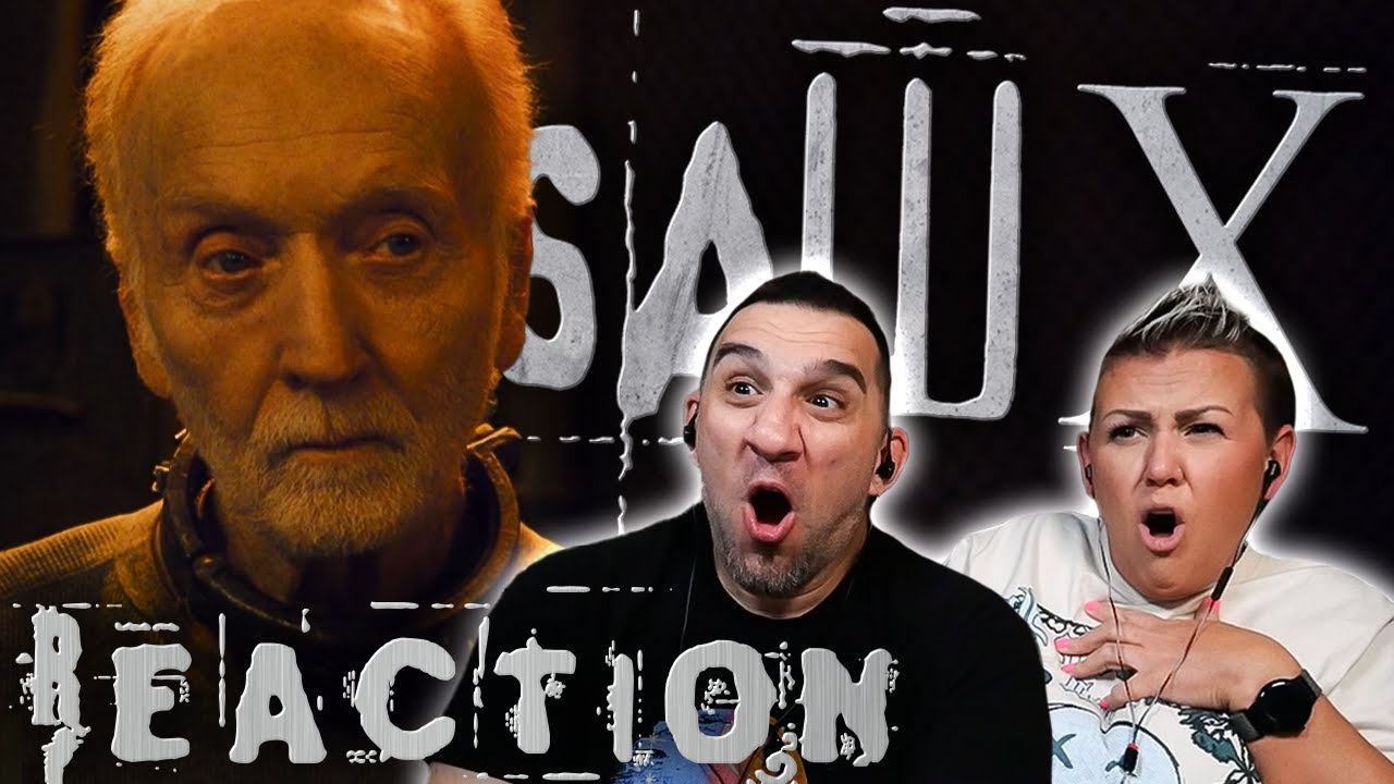 We want to play a game!! Saw X (2023) Movie REACTION!!