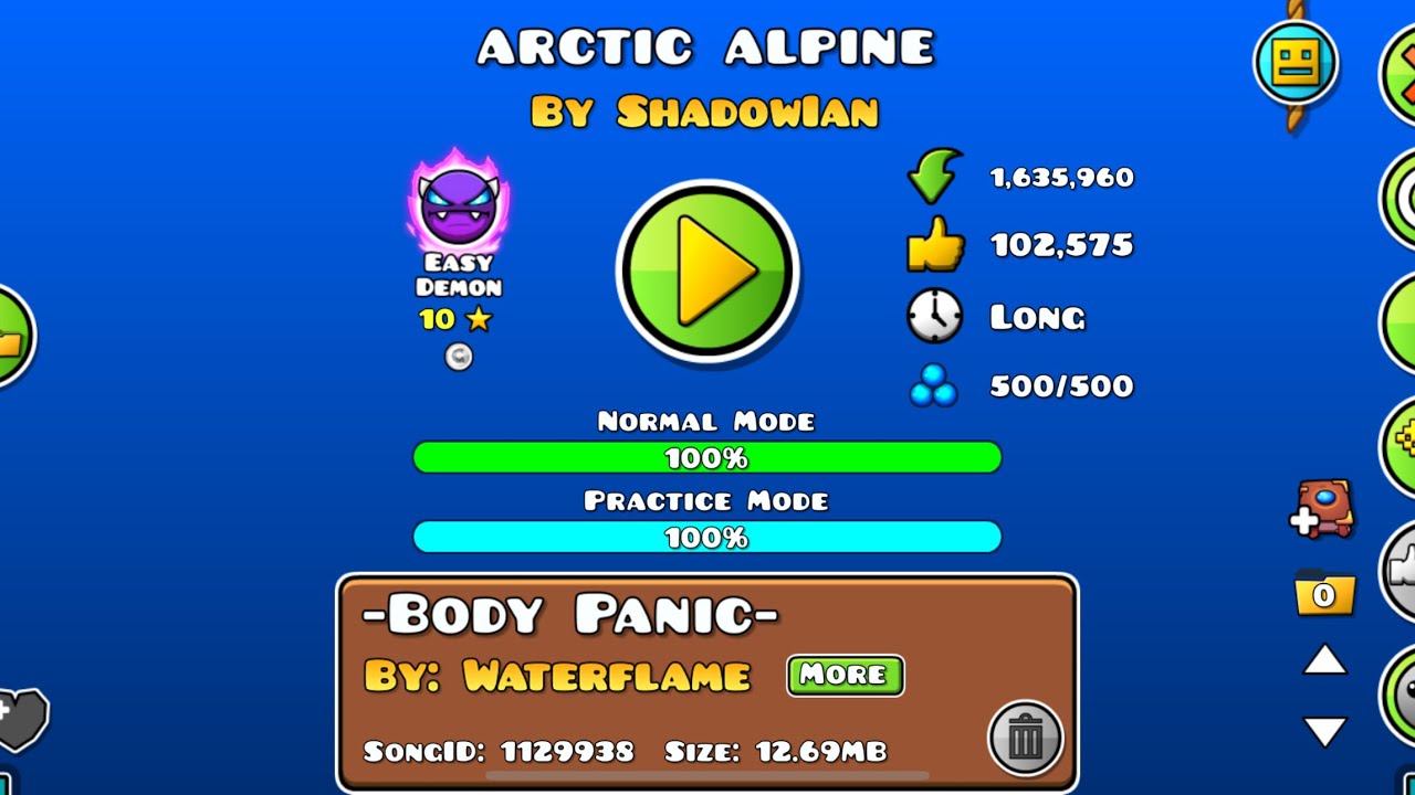 Arctic Alpine GD 100% coin