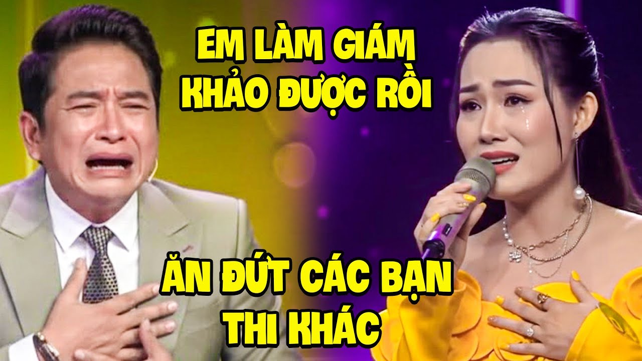 NSND Trọng Phúc CHỈ BIẾT IM LẶNG VÌ THÍ SINH HÁT KHÔNG NỂ GIÁM KHẢO ĂN ĐỨT CÁC BẠN THI KHÁC