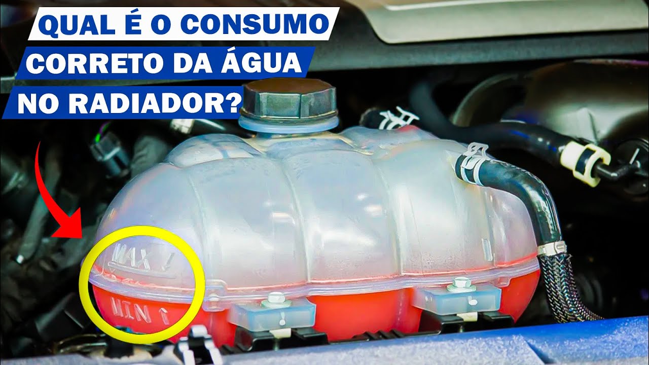 &Eacute; normal BAIXAR &Aacute;GUA do reservat&oacute;rio do radiador? &Aacute;GUA do RADIADOR BAIXANDO RAPIDO? SEM VAZAMENTO?
