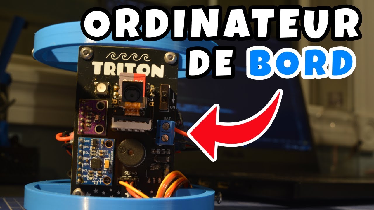 TRITON - Ordinateur de bord pour fusée à eau 🚀
