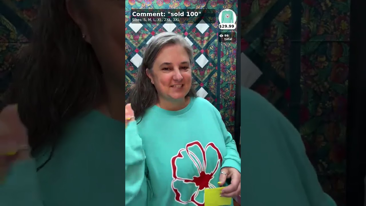 Шитьё и создание лоскутного одеяла «Маки» — прямая трансляция на Facebook — 31 декабря 2025 г.