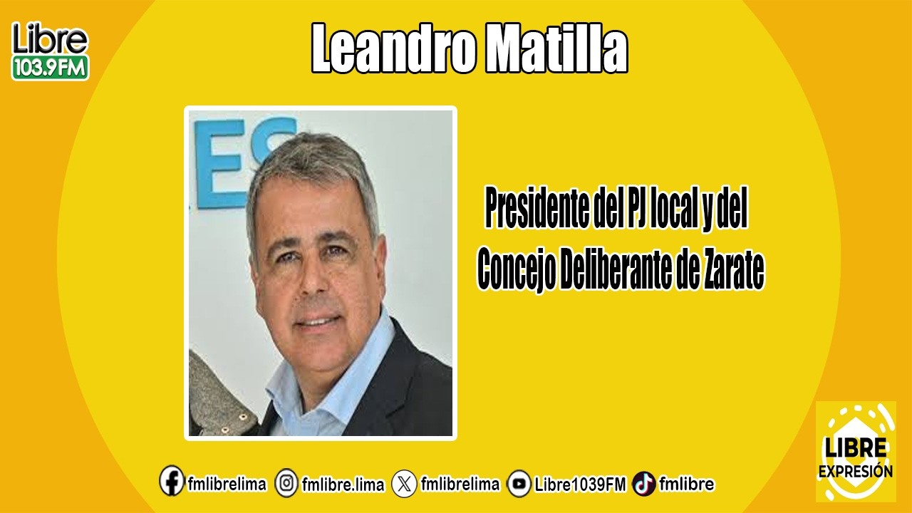Nos visito el Dr. Leandro Matilla,