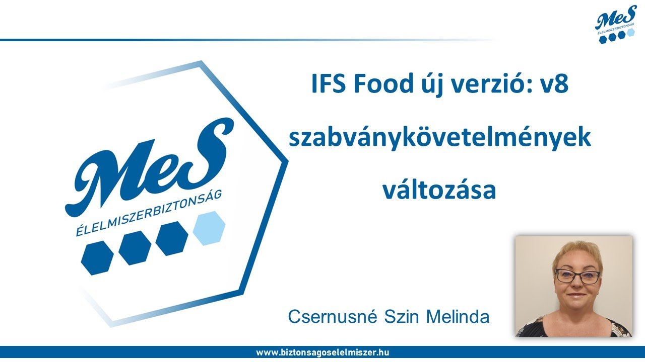 IFS Food v8 főbb változások
