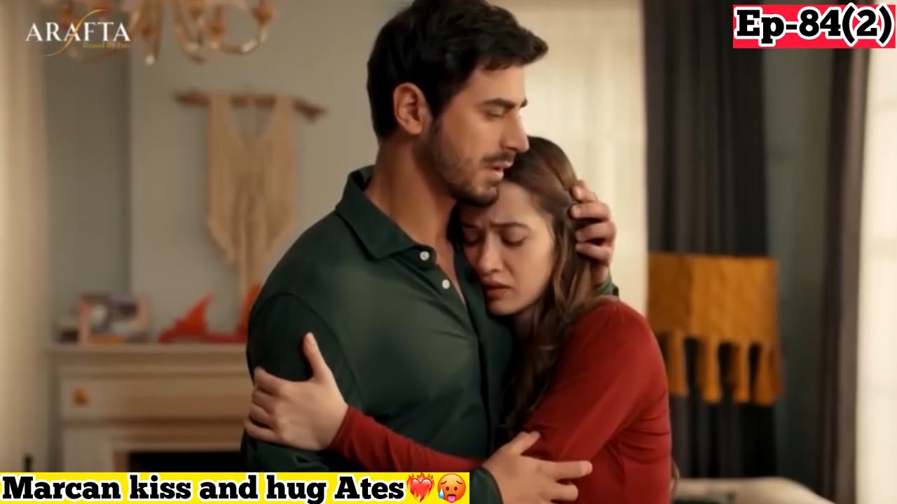 Angry Ates Finally Calms Down When Marcan Kisses and Hugs Him 😳💔 #TurkishDrama