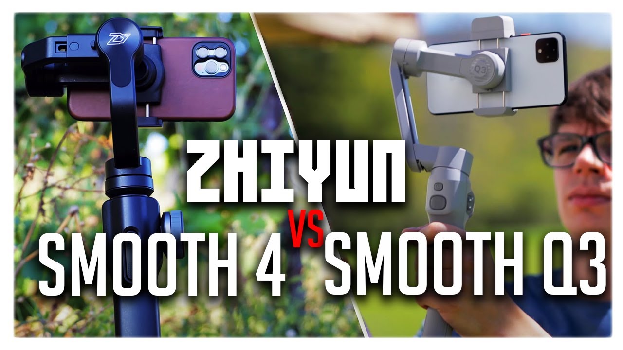 Zhiyun Smooth 4 против Zhiyun Smooth Q3 — ЛУЧШИЙ стабилизатор Zhiyun для смартфонов..