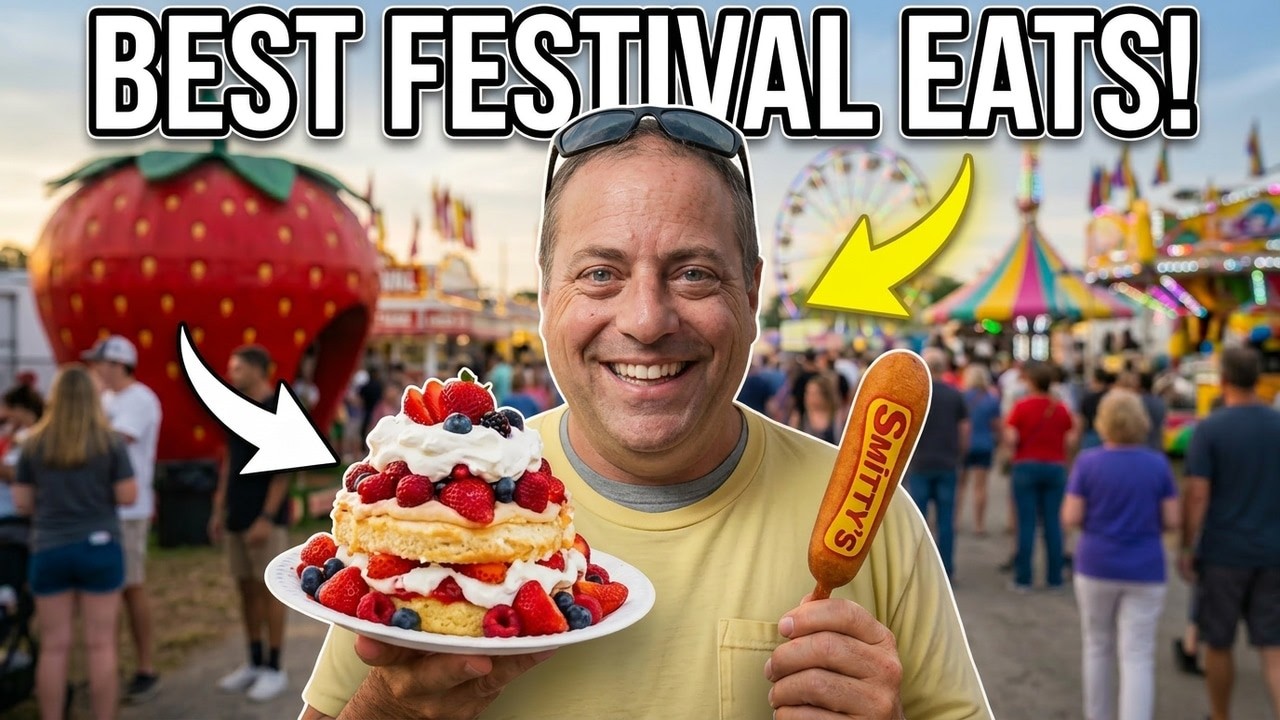 Strawberry Festival 2026 Food Review | Best Festival Eats