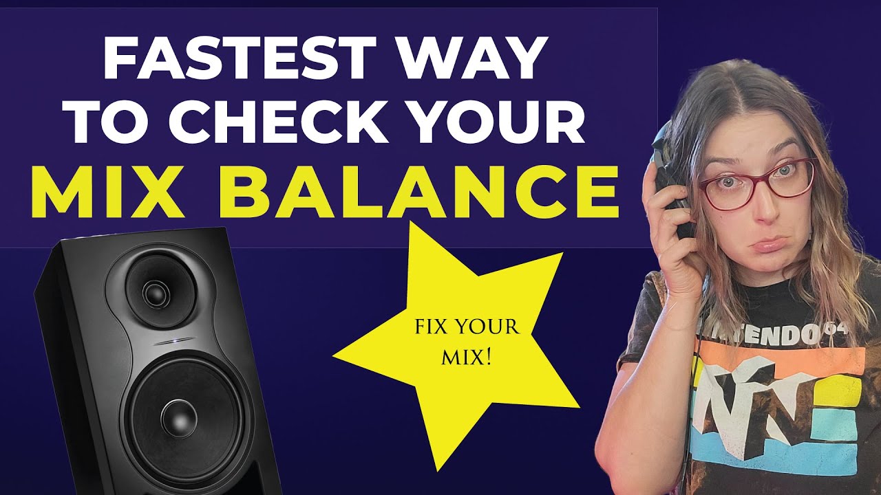 You don't need to buy anything! Just use this trick to check your mix balance QUICKLY 🎧