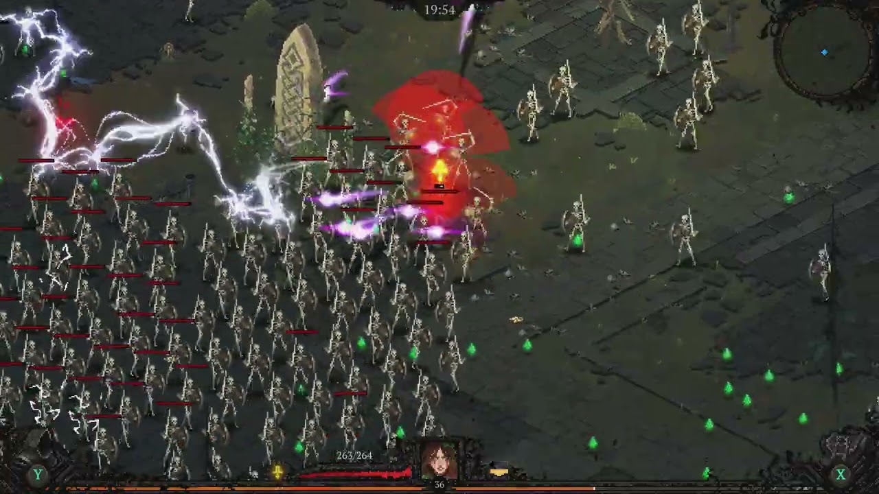 Death Must Die Druid gameplay & Bossfight