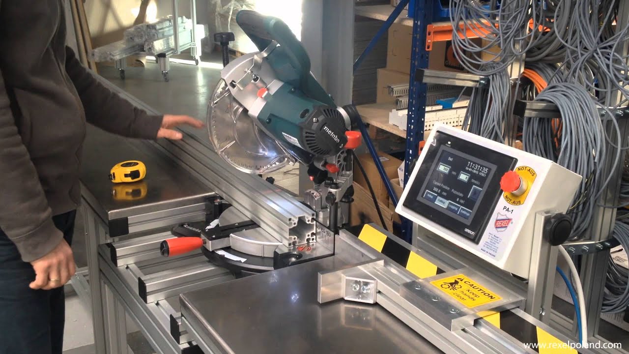 Резка алюминиевого профиля 60х60 мм PA-1