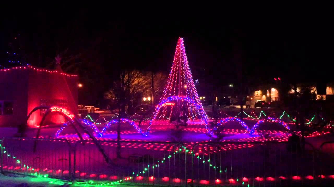 Lights in Sandstone Park
