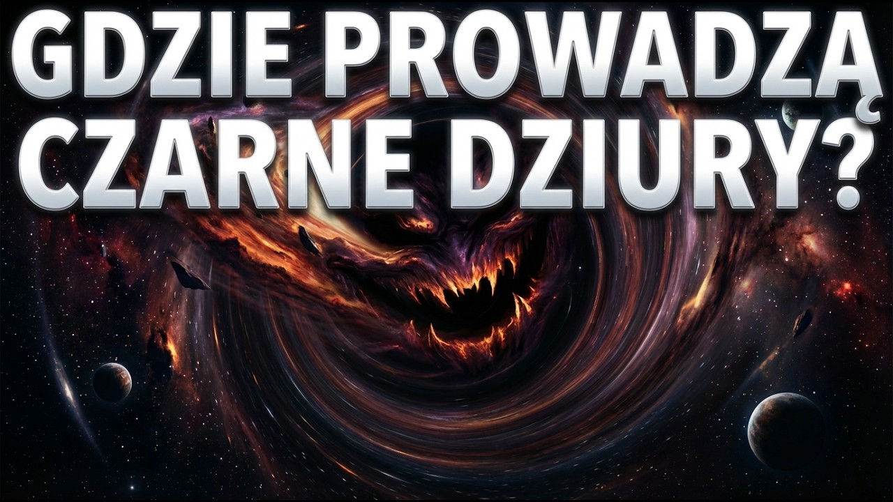 GDZIE PROWADZĄ CZARNE DZIURY? | Cała prawda o horyzoncie zdarzeń