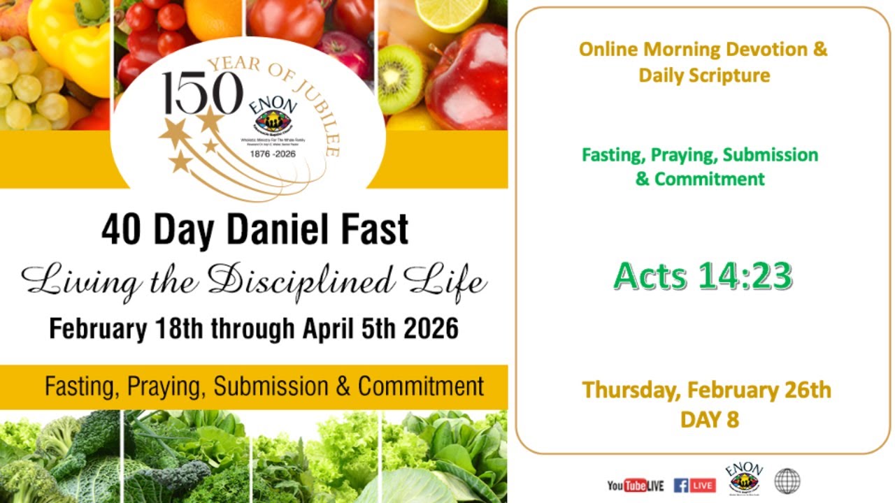 Day 8 - 40 Day Lenten Devotional