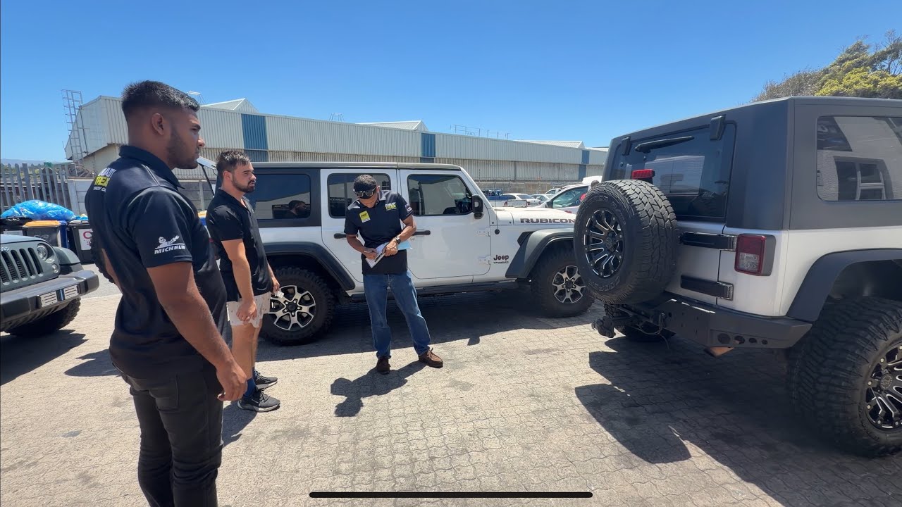 Fitting Some Radar Renegades on a Very Hot Day in Cape Town 