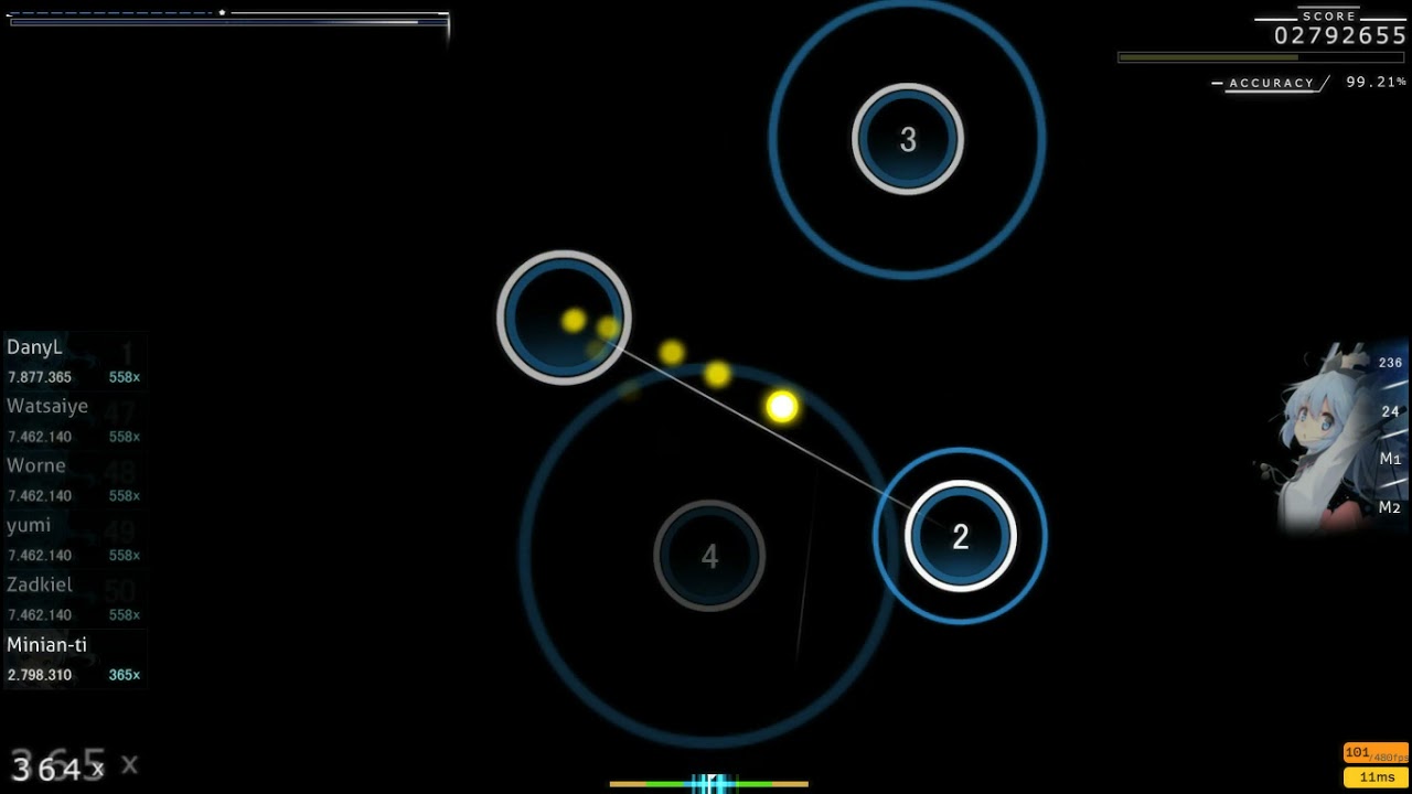 恋色に咲け by CHiCO with HoneyWorks - OSU! [Aerous' Affection]  99.15%