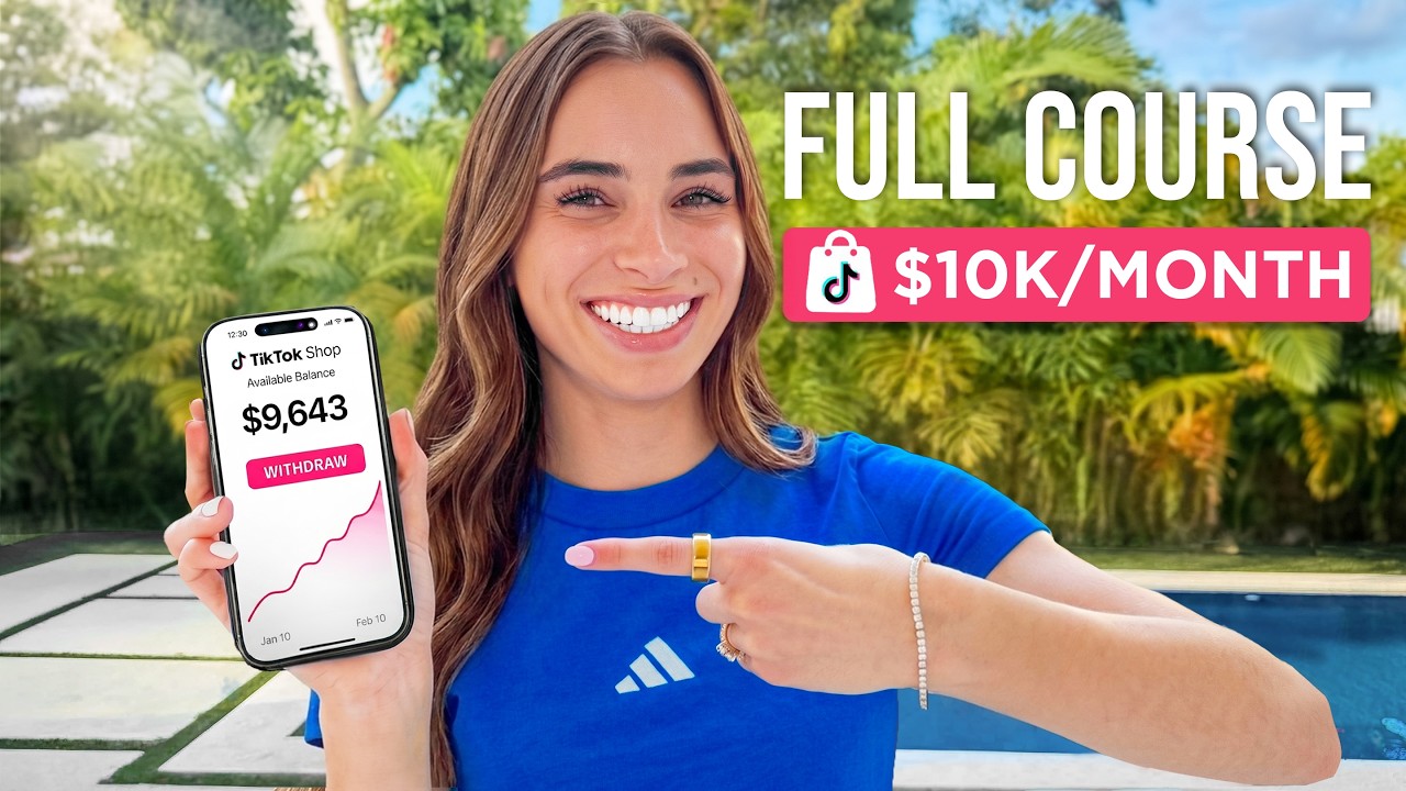 TikTok Shop Affiliate Course (Easiest way to make 10k a month)