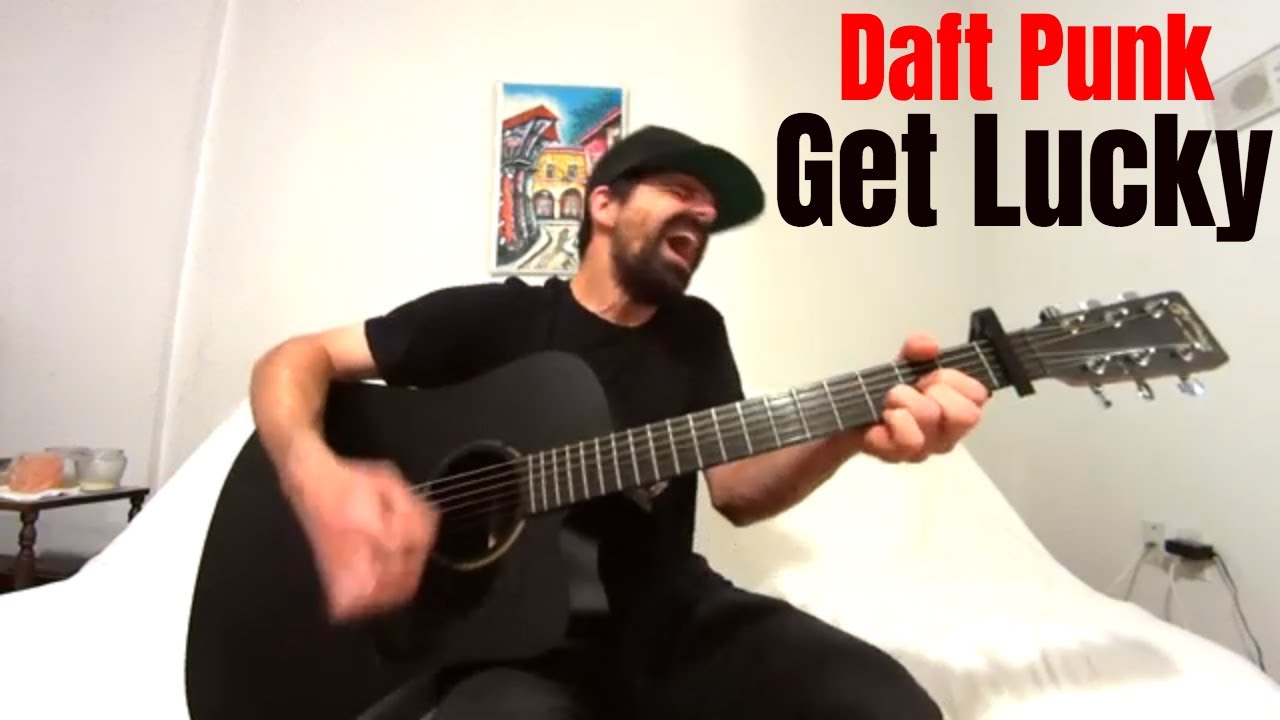 Get Lucky - Daft Punk [Acoustic Cover by Joel Goguen]