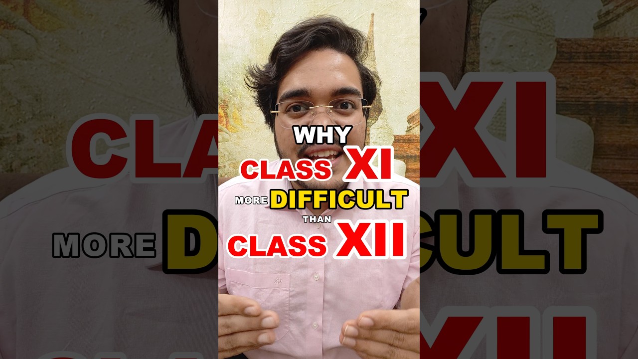 Why is Class 11th MORE DIFFICULT than Class 12th by Dr Aman Tilak #neet #aiims #studymotivation