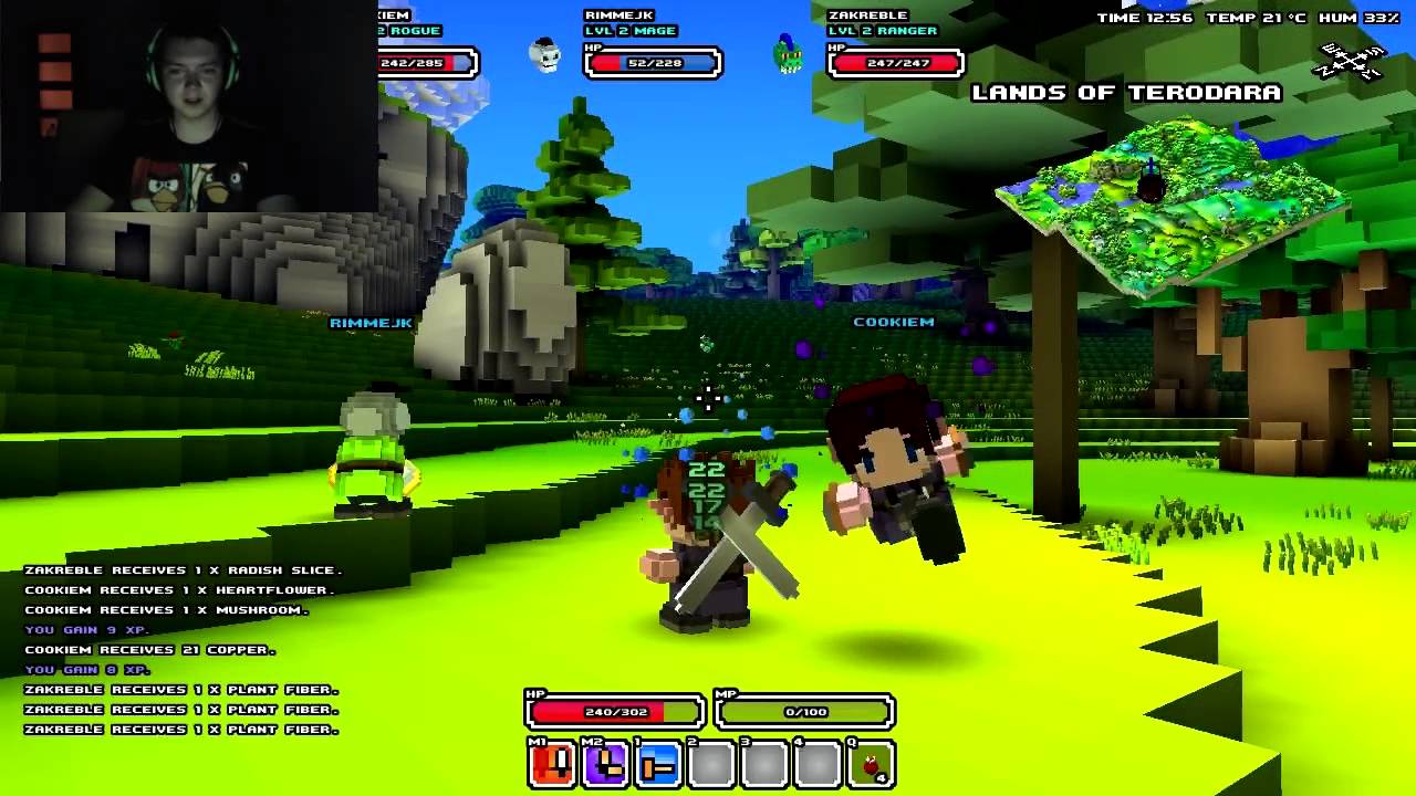 Cube World - #1 - Zajebista gra :D + Kamerka /w Zakreble, Cookie M, RimEjk