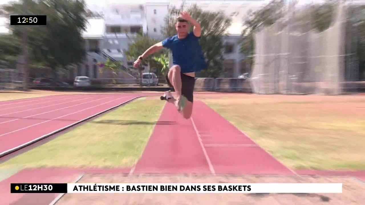 Athlétisme : Téo Bastien en vacances