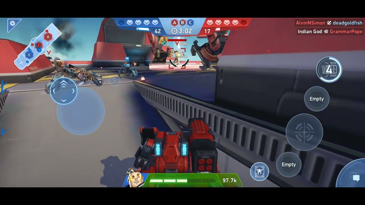 Onyx With No Weapons Mech Arena