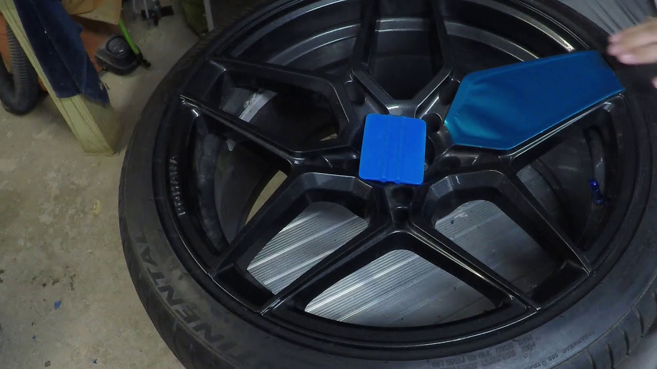 How I did my vinyl wheel accents.