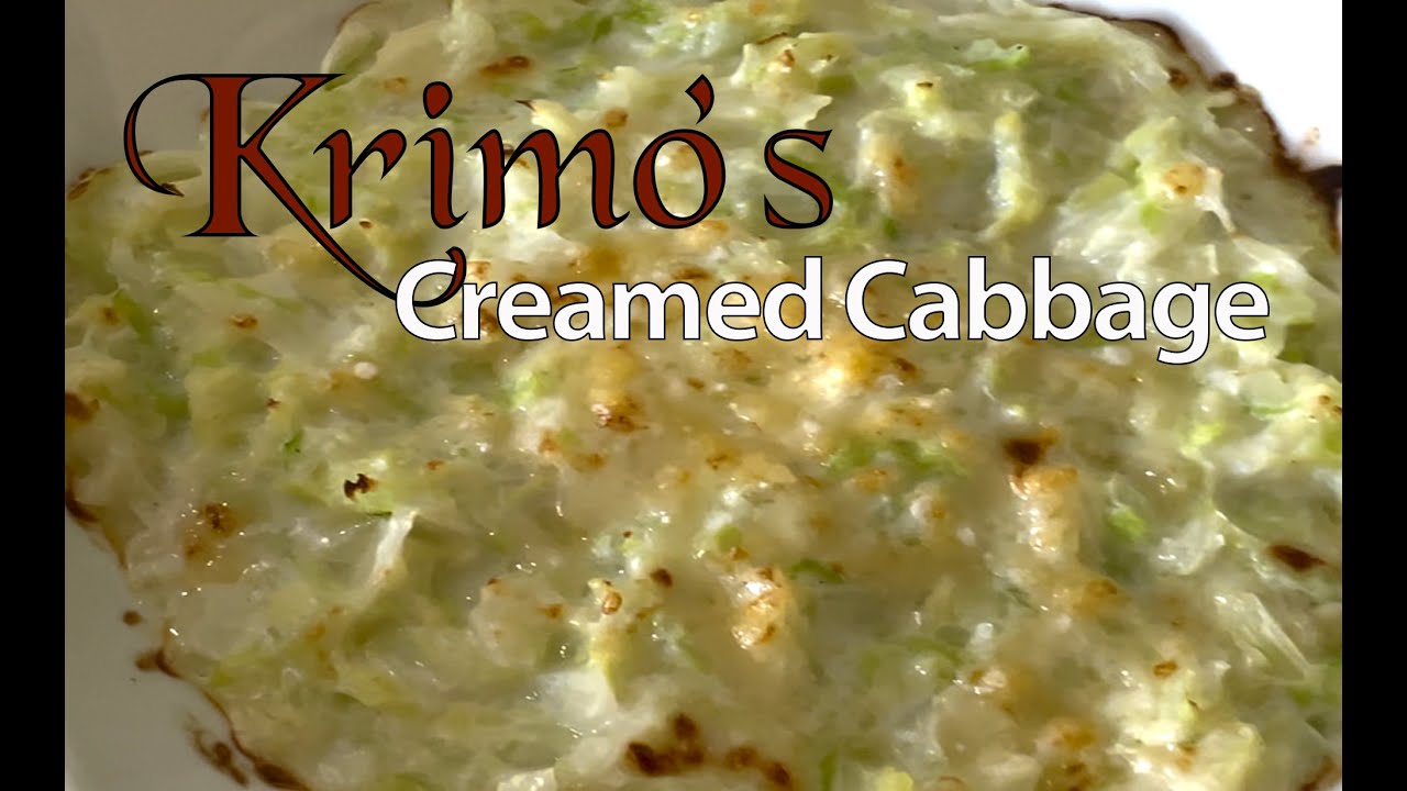 Delicious Krimo's Creamed Cabbage