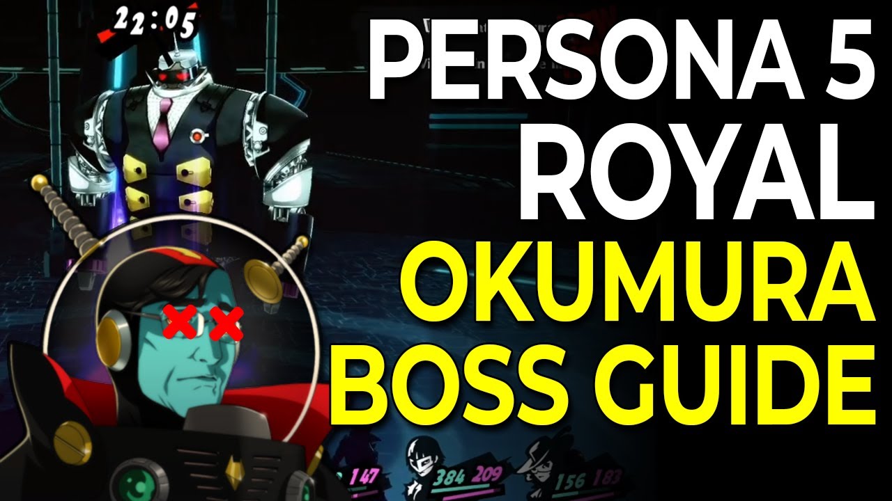 Простая битва с боссом Окумурой (Руководство по боссу + Сборка персонажа) | Persona 5 Royal