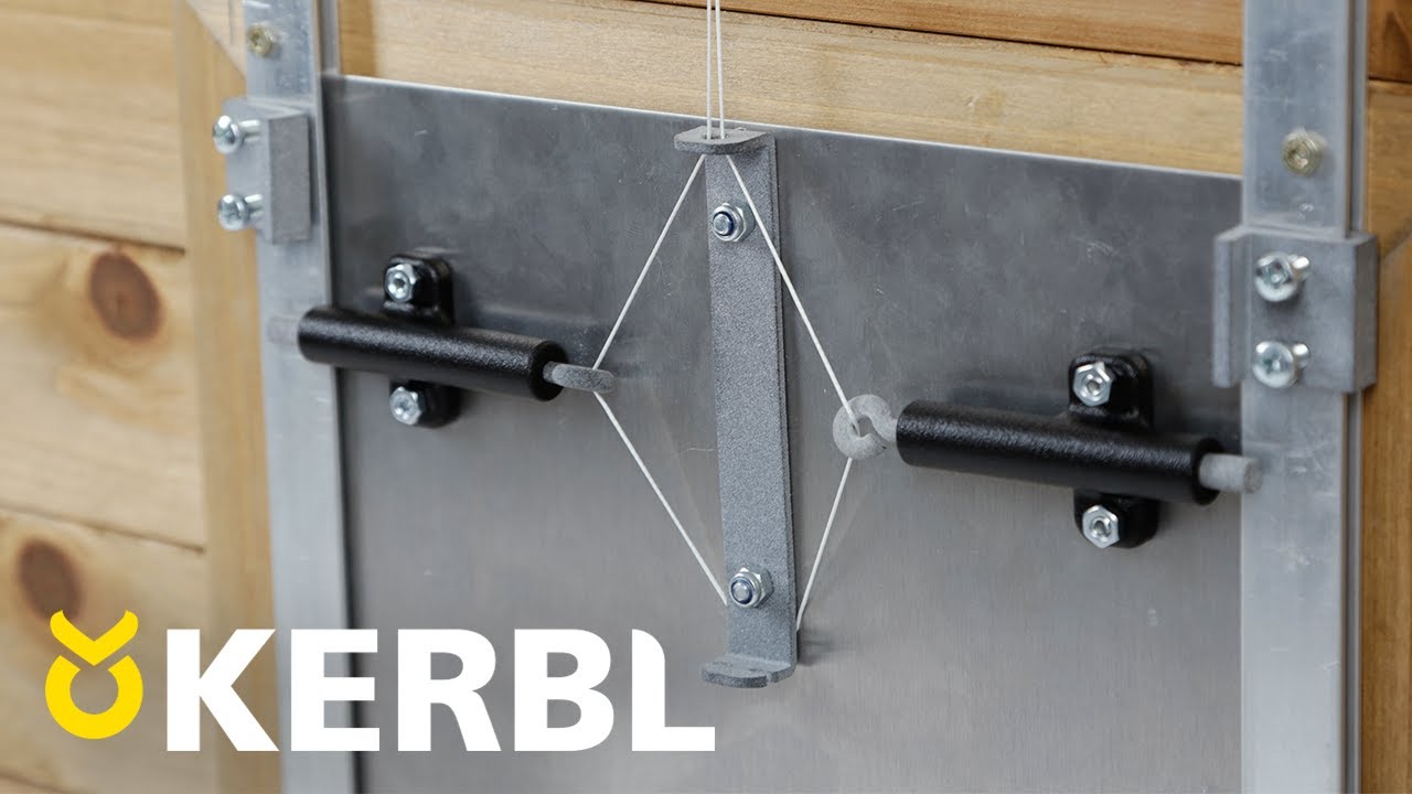 Aufbauanleitung - Selbstverriegelung für automatische Hühnertür (