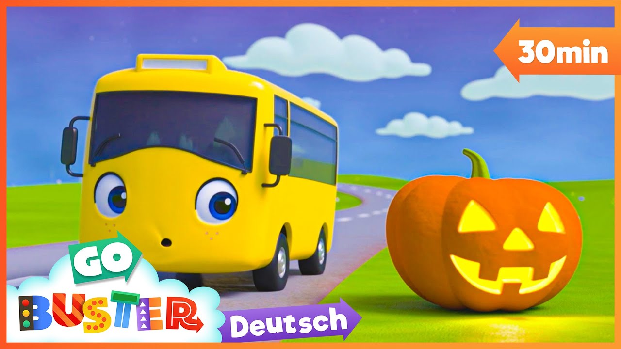 Halloween, die Gruselzeit | Go Buster Deutsch | Kinderlieder | Cartoons f&uuml;r Kinder