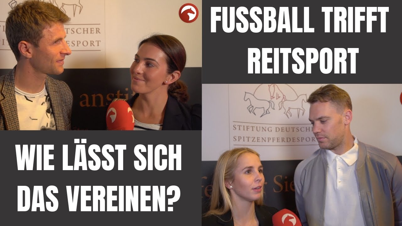 Fußball ⚽️ trifft Reitsport 🐴 | Unsere Stars zeigen Parallelen und Schwierigkeiten!