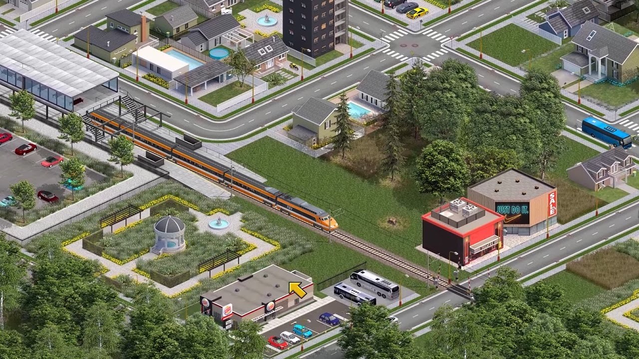 OpenTTD 15 HD Graphics  - TGV crash