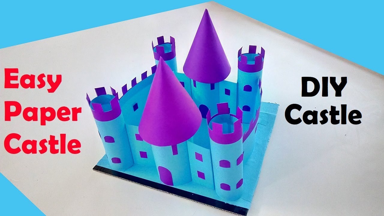 Paper Castle | DIY Castle | How To Make Paper Castle | Easy Paper Castle | DIY Castle