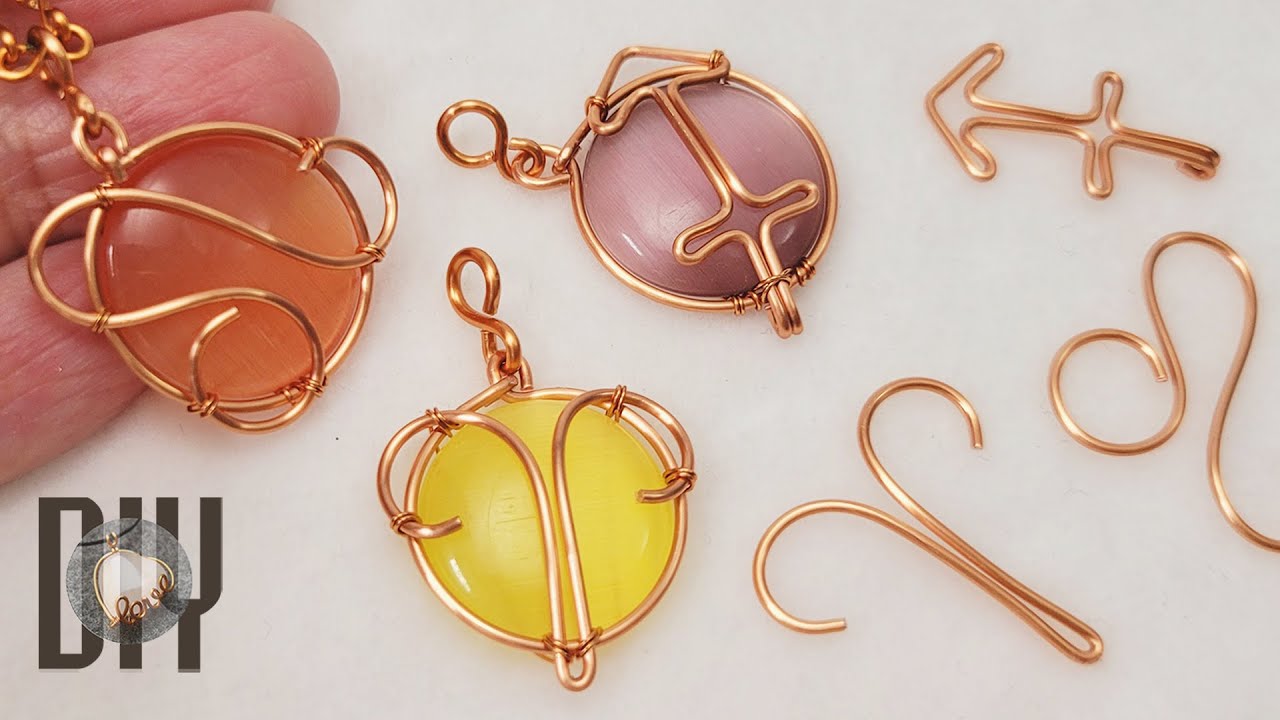 12 знаков зодиака | Овен | Лео | Стрелец | Подвеска | круглый кабошон 822