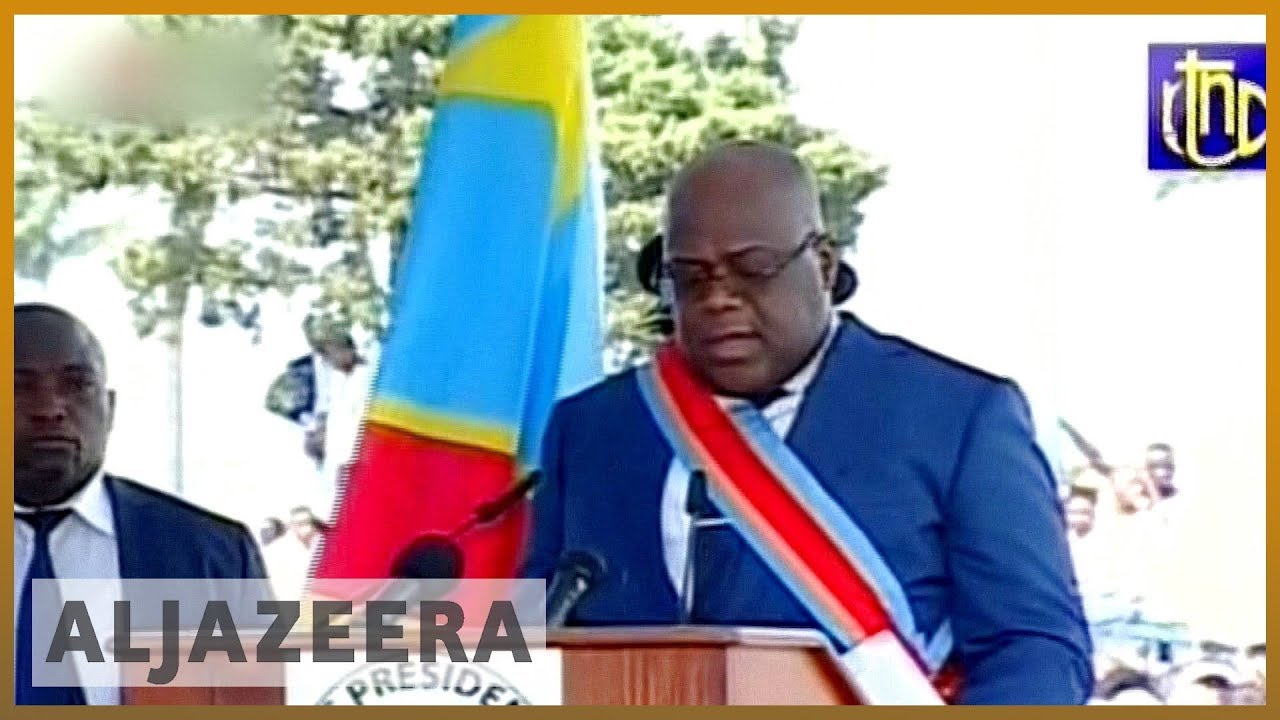 🇨🇩 Felix Tshisekedi sworn in as DR Congo president l Al Jazeera English