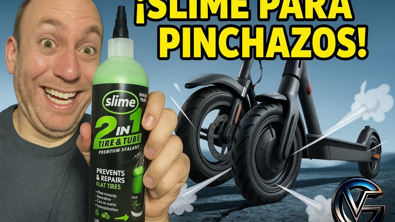 Slime para llantas (Xiaomi scooter 5 pro)