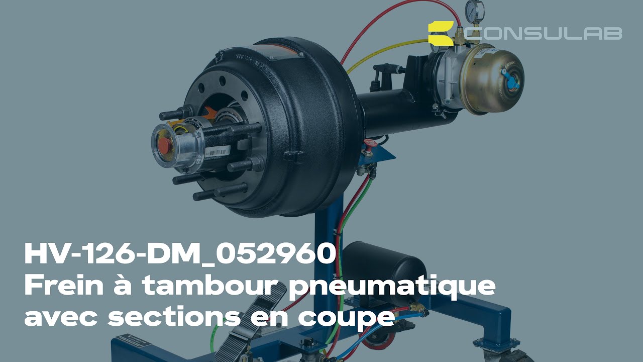 HV-126 Tambour de frein pneumatique
