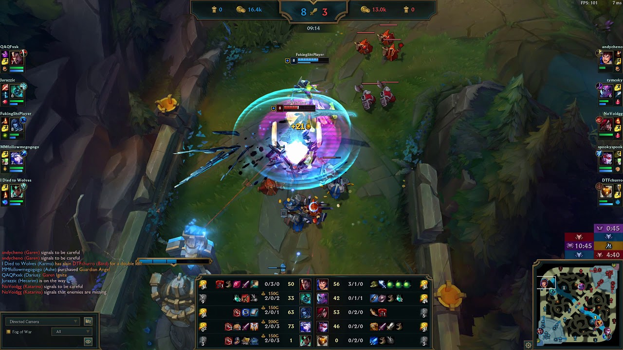 [LoL] Karma Support - Ranked Season 9 - Patch 9.20