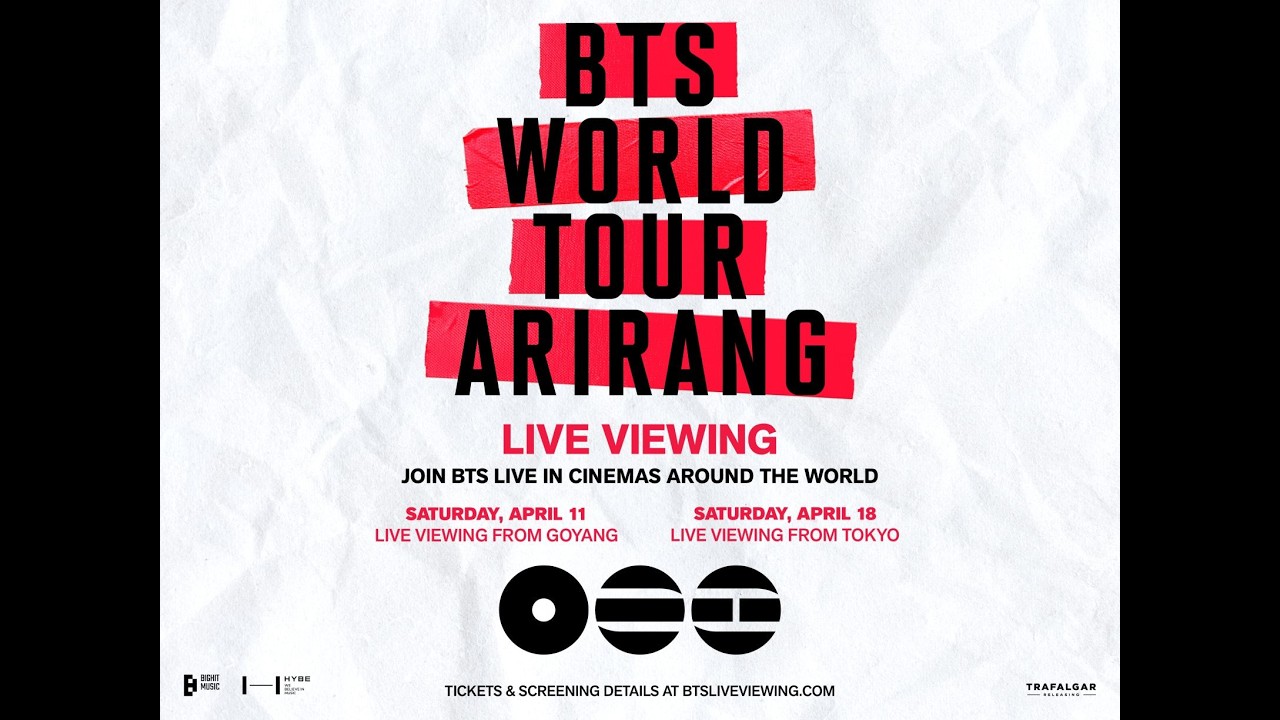 BTS WORLD TOUR 'ARIRANG': LIVE VIEWING @ Village Cinemas